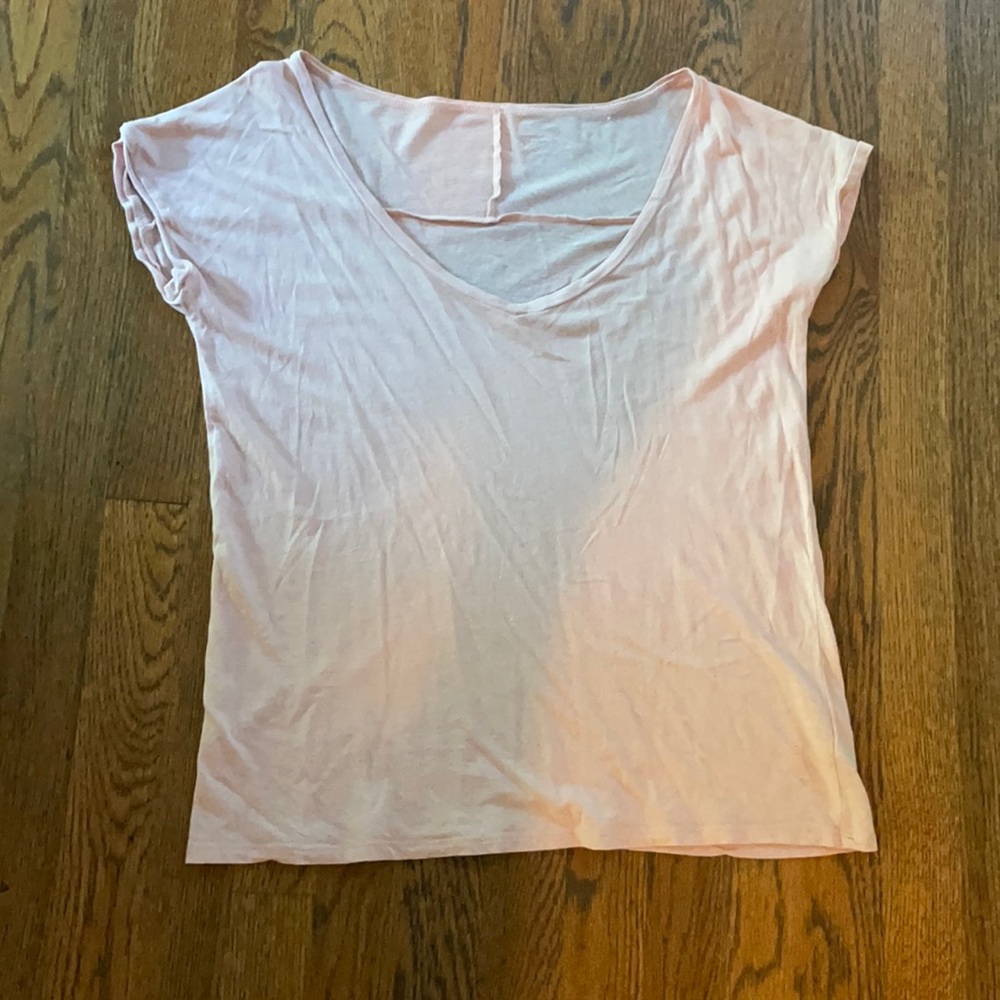 Scoop Tee-pink